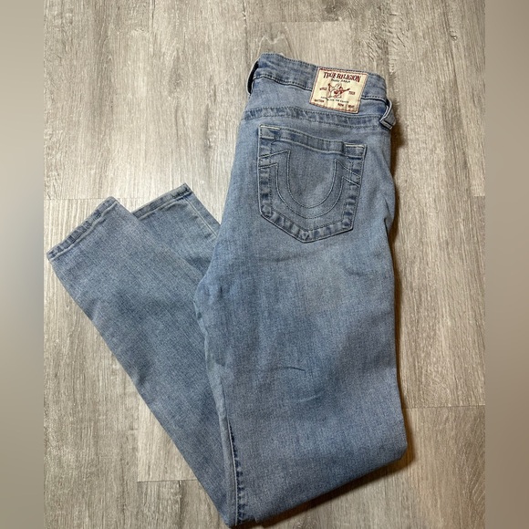 True Religion Denim - True Religion Jennie Curvy Mid Rise Super Skinny Women’s size 30